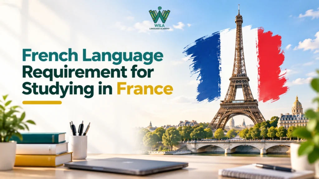 French language requirement for studying, working, and living in French-speaking countries with CEFR levels A1 to C2