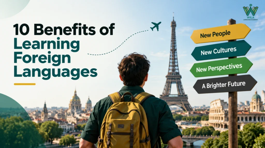 Benefits of learning foreign languages for career growth, communication, cultural understanding, and global opportunities