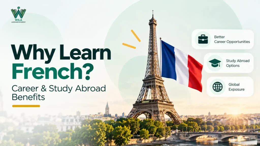 Why learn French for career growth, study abroad, global communication, and international opportunities