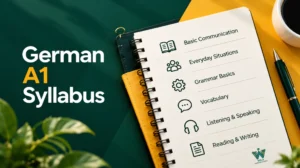 German A1 Syllabus